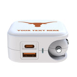 University of Texas Longhorns Personalized Insignia 2 in 1 USB Charger