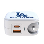 LA Dodgers Personalized Insignia 2 in 1 USB Charger