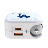 LA Dodgers Personalized Insignia 2 in 1 USB Charger