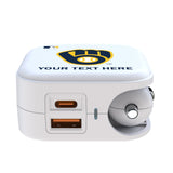 Milwaukee Brewers Personalized Insignia 2 in 1 USB Charger