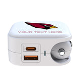Arizona Cardinals Personalized Insignia 2 in 1 USB Charger