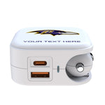 Baltimore Ravens Personalized Insignia 2 in 1 USB Charger