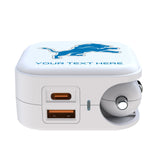 Detroit Lions Personalized Insignia 2 in 1 USB Charger