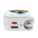 Jacksonville Jaguars Personalized Insignia 2 in 1 USB Charger