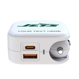 New York Jets Personalized Insignia 2 in 1 USB Charger