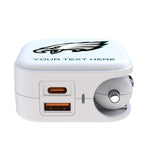 Philadelphia Eagles Personalized Insignia 2 in 1 USB Charger
