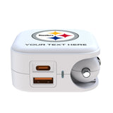 Pittsburgh Steelers Personalized Insignia 2 in 1 USB Charger