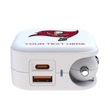 Tampa Bay Buccaneers Personalized Insignia 2 in 1 USB Charger