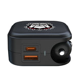 University of Georgia Bulldogs Uga Linen 2 in 1 USB A/C Charger