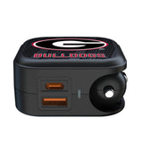 University of Georgia Bulldogs Text Backdrop 2 in 1 USB A/C Charger