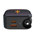 Arizona State University Sun Devils Linen 2 in 1 USB A/C Charger