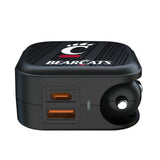 University of Cincinnati Bearcats Text Backdrop 2 in 1 USB A/C Charger