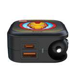Marvel Avengers Iron Man Grid 2 in 1 USB A/C Charger