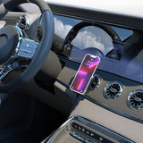 Los Angeles Chargers Linen Wireless Mag Car Charger-1