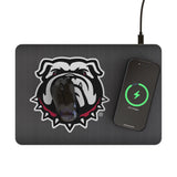 University of Georgia Bulldogs Uga Linen 15-Watt Wireless Charger and Mouse Pad