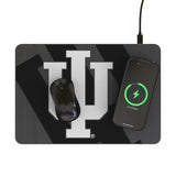 Indiana University Hoosiers Monocolor Tilt 15-Watt Wireless Charger and Mouse Pad