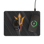 Arizona State University Sun Devils Monocolor Tilt 15-Watt Wireless Charger and Mouse Pad
