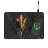 Arizona State University Sun Devils Monocolor Tilt 15-Watt Wireless Charger and Mouse Pad
