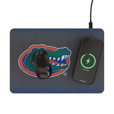 University of Florida Gators Linen 15-Watt Wireless Charger and Mouse Pad