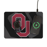 University of Oklahoma Sooners Personalized Tilt 15-Watt Wireless Charger and Mouse Pad