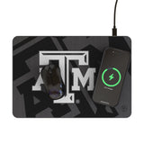 Texas A&M University Aggies Personalized Tilt 15-Watt Wireless Charger and Mouse Pad