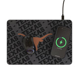 University of Texas Longhorns Personalized Tilt 15-Watt Wireless Charger and Mouse Pad