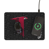 Atlanta Falcons 2024 Edition 15-Watt Wireless Charger and Mouse Pad