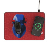 Buffalo Bills 2024 Edition 15-Watt Wireless Charger and Mouse Pad