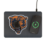 Chicago Bears 1946 Historic Collection Linen 15-Watt Wireless Charger and Mouse Pad