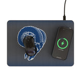 Los Angeles Rams Historic Collection Linen 15-Watt Wireless Charger and Mouse Pad