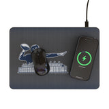 New York Giants 1960-1966 Historic Collection Linen 15-Watt Wireless Charger and Mouse Pad