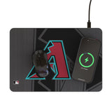Arizona Diamondbacks Monocolor Tilt 15-Watt Wireless Charger and Mouse Pad