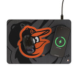 Baltimore Orioles Personalized Tilt 15-Watt Wireless Charger and Mouse Pad