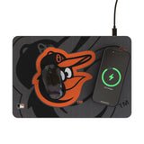 Baltimore Orioles Monocolor Tilt 15-Watt Wireless Charger and Mouse Pad