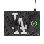 LA Dodgers Personalized Tilt 15-Watt Wireless Charger and Mouse Pad