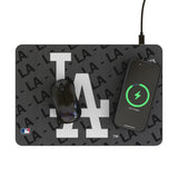 LA Dodgers Monocolor Tilt 15-Watt Wireless Charger and Mouse Pad
