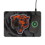 Chicago Bears Monocolor Tilt 15-Watt Wireless Charger and Mouse Pad