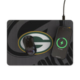 Green Bay Packers Monocolor Tilt 15-Watt Wireless Charger and Mouse Pad