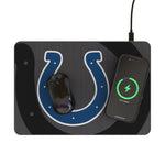 Indianapolis Colts Personalized Tilt 15-Watt Wireless Charger and Mouse Pad