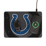 Indianapolis Colts Personalized Tilt 15-Watt Wireless Charger and Mouse Pad