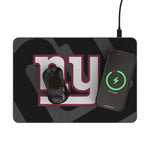 New York Giants Personalized Tilt 15-Watt Wireless Charger and Mouse Pad