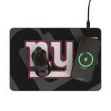 New York Giants Monocolor Tilt 15-Watt Wireless Charger and Mouse Pad