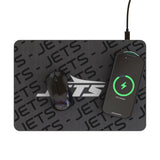 New York Jets Monocolor Tilt 15-Watt Wireless Charger and Mouse Pad