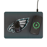 Philadelphia Eagles Linen 15-Watt Wireless Charger and Mouse Pad