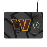 Washington Commanders Personalized Tilt 15-Watt Wireless Charger and Mouse Pad