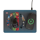 Marvel Avengers Grid 15-Watt Wireless Charger and Mouse Pad