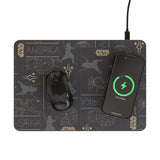 Star Wars Ahsoka Pattern 15-Watt Wireless Charger and Mouse Pad