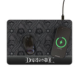 Star Wars Dark Side Pattern 15-Watt Wireless Charger and Mouse Pad