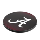 University of Alabama Crimson Tide Script A Linen 15-Watt Wireless Charger