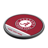 University of Alabama Crimson Tide Personalized Endzone Solid 15-Watt Wireless Charger